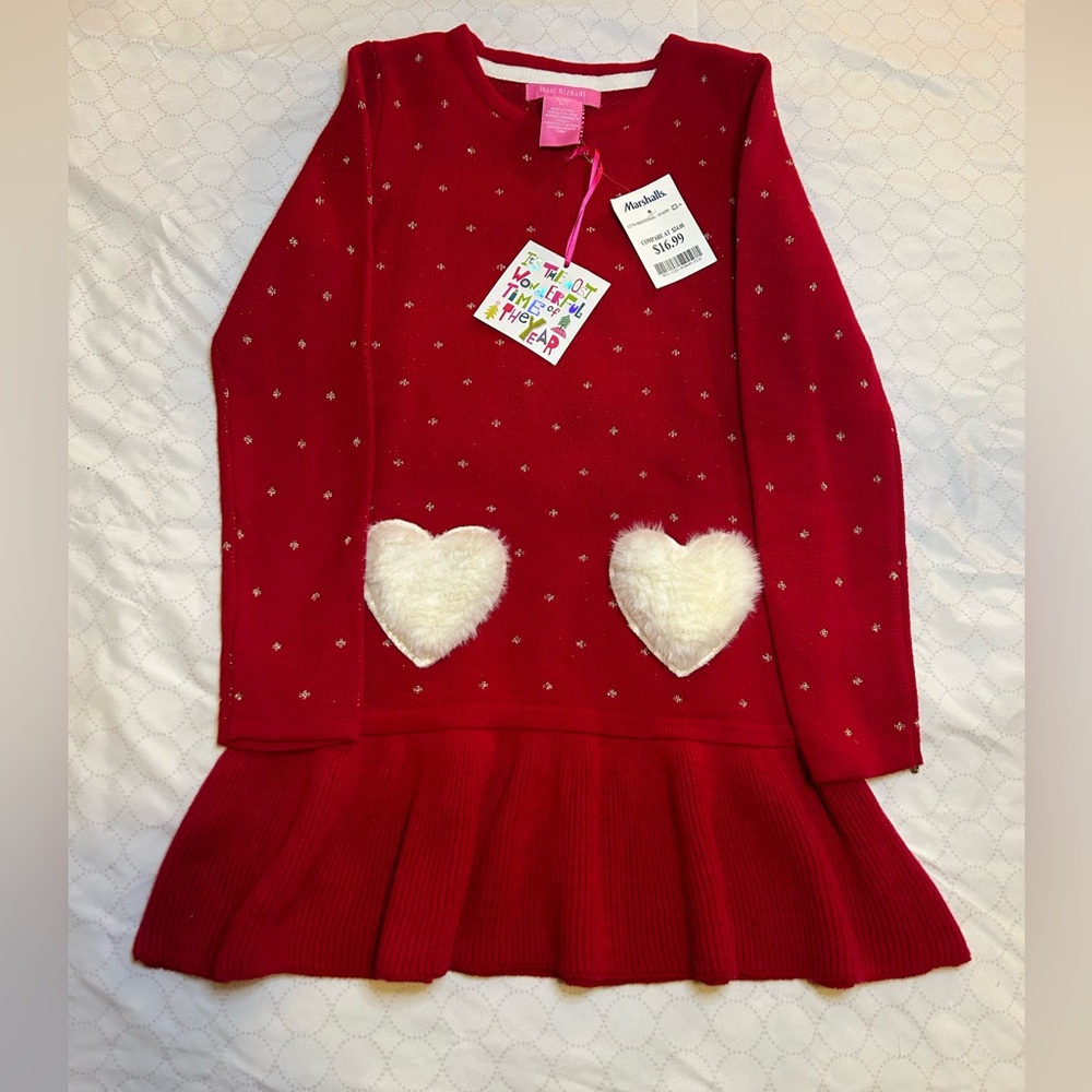 Isaak Mizrahi Red Holiday Sweater